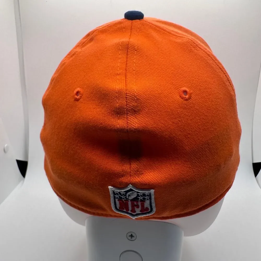 New Era Denver Broncos‎ NFL Official Team Baseball Cap Hat Orange Navy Football